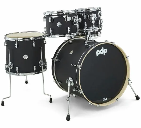 DW PDP CM5 Standard Satin Black detail 4