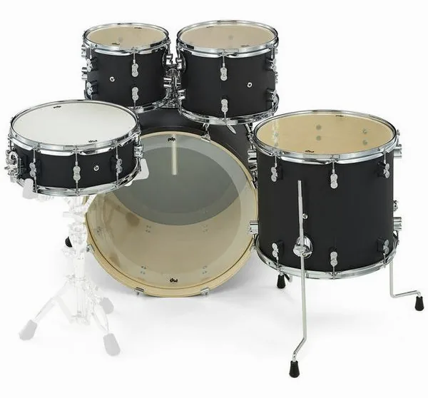 DW PDP CM5 Standard Satin Black detail 5