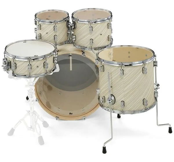 DW PDP CM5 Standard Twisted Ivory detail 4