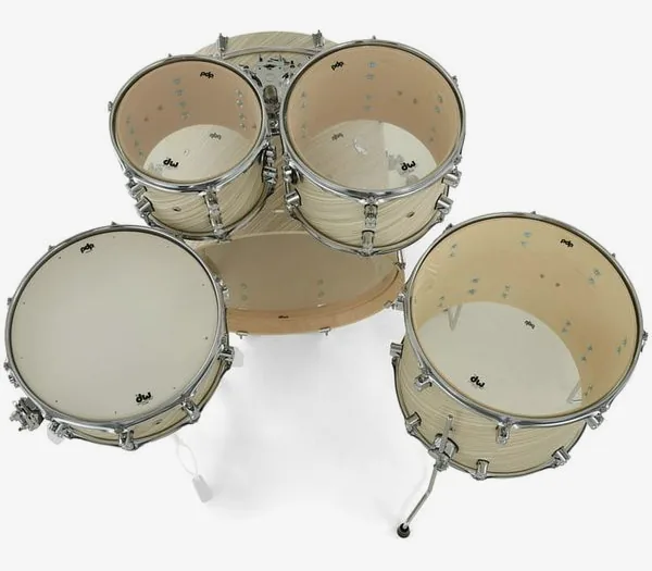 DW PDP CM5 Standard Twisted Ivory detail 5