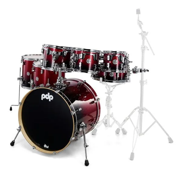 DW PDP CM7 Red to Black vooraanzicht
