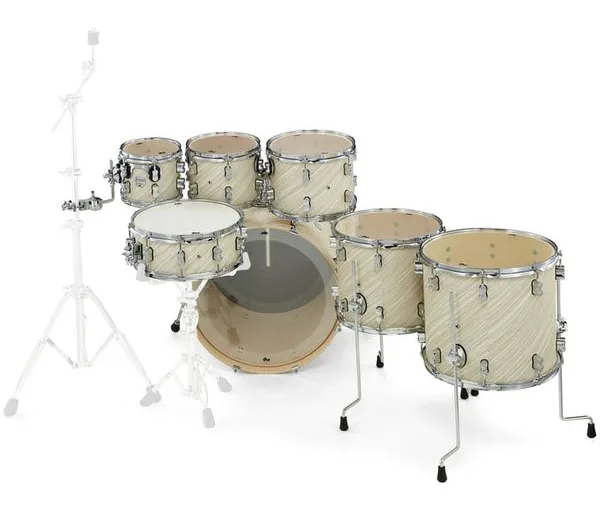 DW PDP CM7 Twisted Ivory detail 4