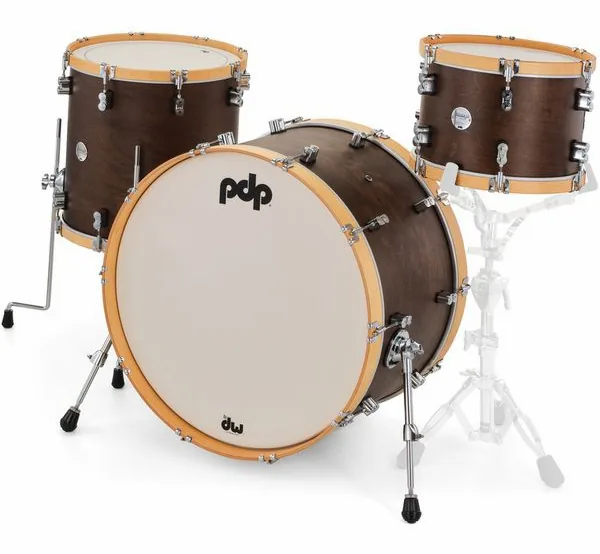 DW PDP Concept Classic 24 Walnut detail 2