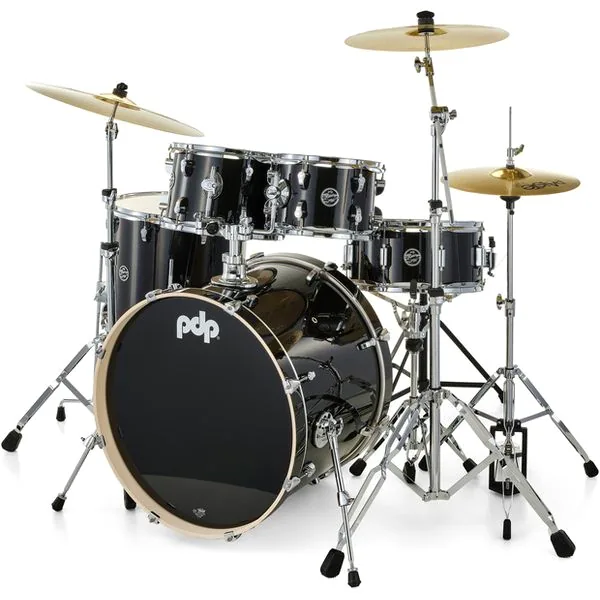 DW PDP MainStage Black Sparkle detail 2