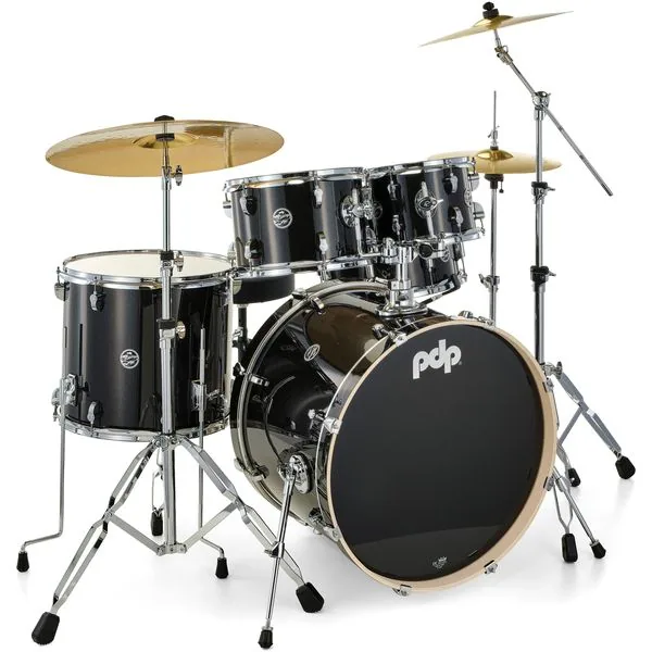 DW PDP MainStage Black Sparkle detail 4