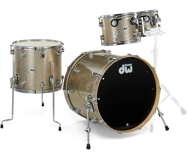 DW PurpleCore Maple Sparkle Glass detail 4