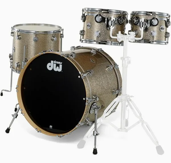 DW PurpleCore Maple Sparkle Glass vooraanzicht