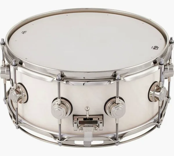 DW Satin Oil 14"x06" Snare White detail 3