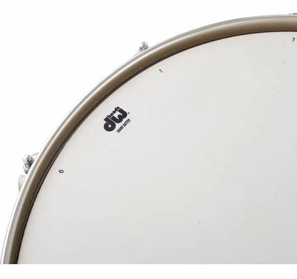 DW Satin Oil 14"x06" Snare White detail 4