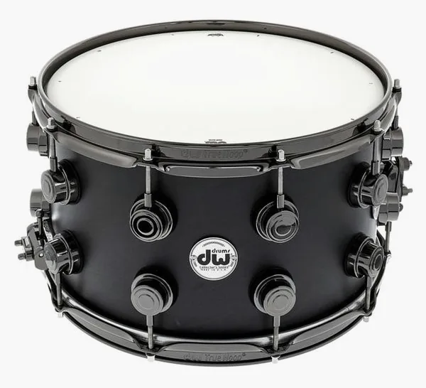 DW Satin Oil 14"x08" Ebony BN vooraanzicht