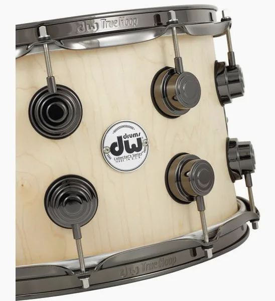 DW Satin Oil 14"x08" Snare BN detail 4
