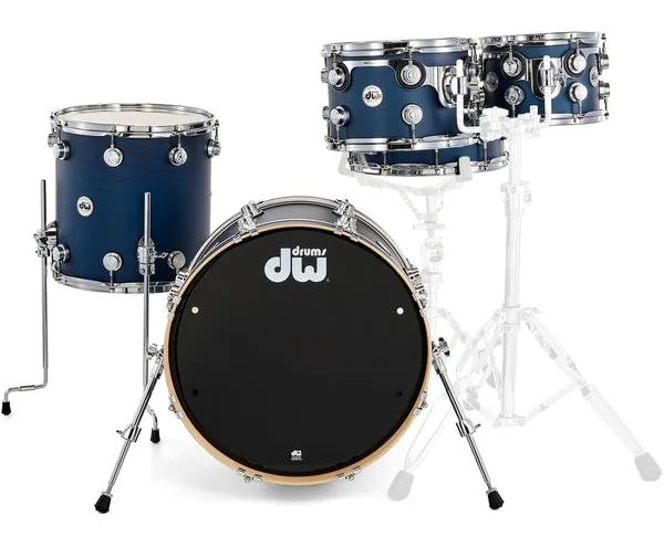 DW Satin Oil 20" Regal Blue Set detail 3