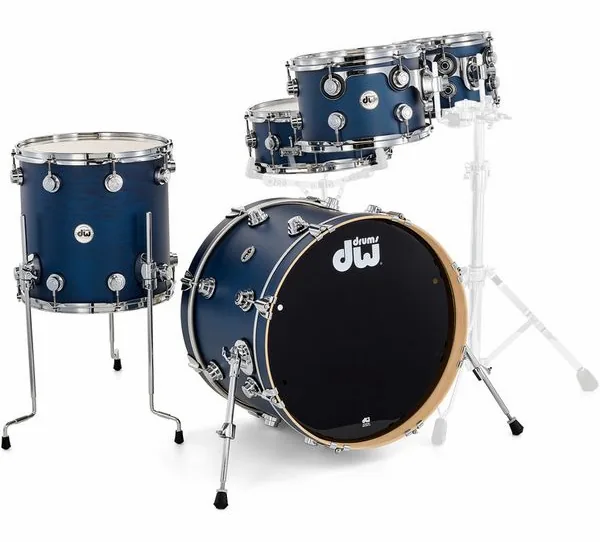 DW Satin Oil 20" Regal Blue Set detail 4