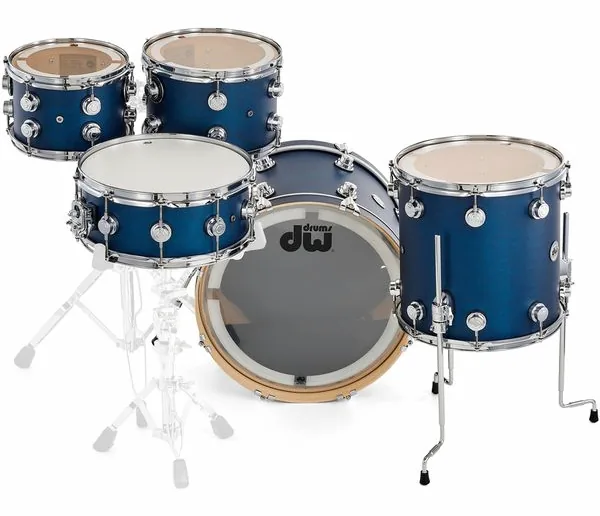 DW Satin Oil 20" Regal Blue Set detail 5