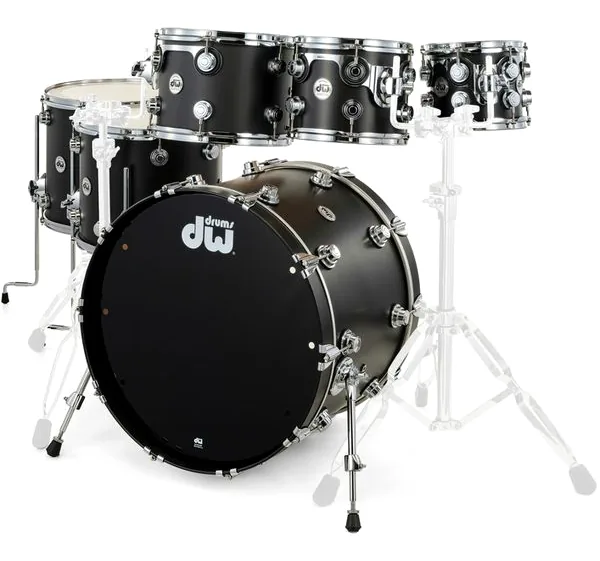 DW Satin Oil Ebony Set 6pcs detail 2