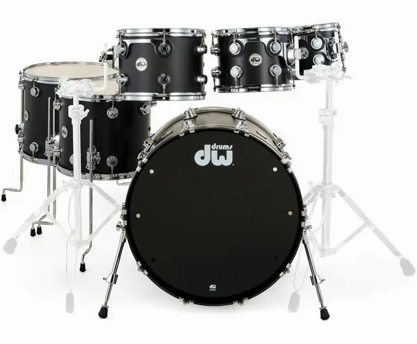 DW Satin Oil Ebony Set 6pcs detail 3