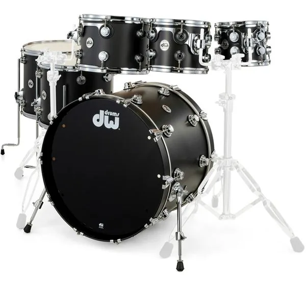 DW Satin Oil Ebony Set 6pcs vooraanzicht