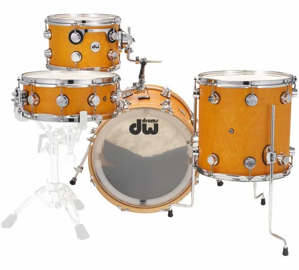 DW Satin Oil Jazz Kit Amber detail 2