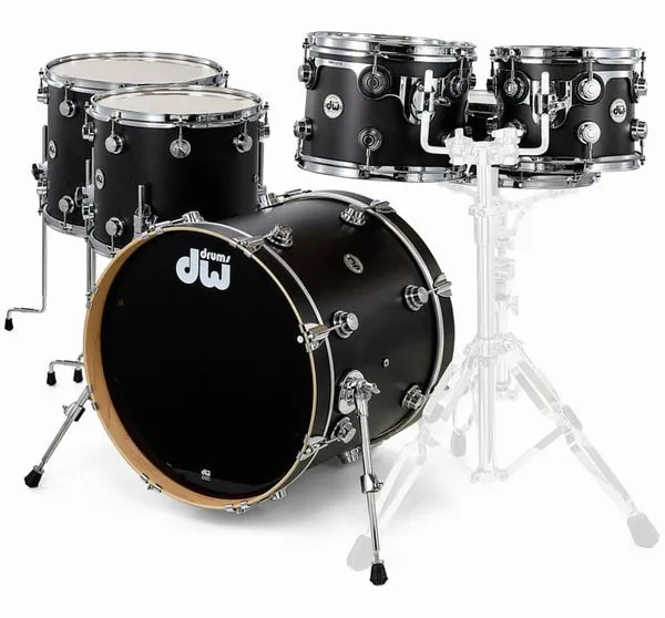 DW Satin Oil New Studio Ebony vooraanzicht