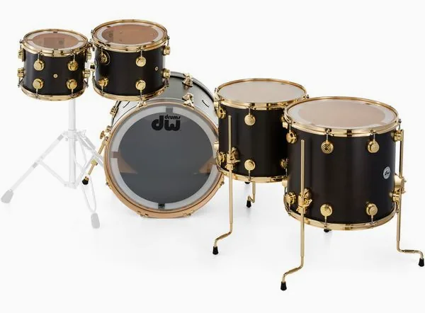 DW Satin Oil New Studio w/o Snare detail 5