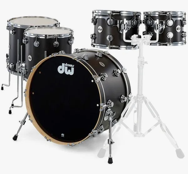 DW Satin Oil Set Ebony vooraanzicht