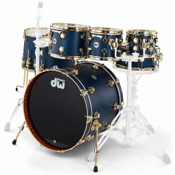 DW Satin Oil Set Regal Blue Gold vooraanzicht