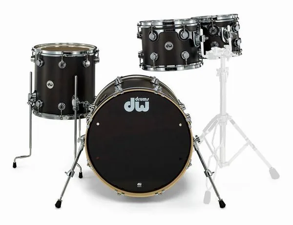 DW Satin Oil Studio Set Ebony detail 3