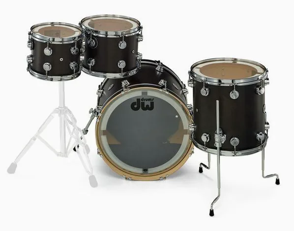 DW Satin Oil Studio Set Ebony detail 5