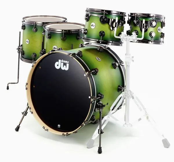 DW Satin Specialty Green Burst vooraanzicht