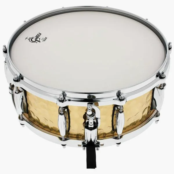 Gretsch Drums 14"x5" Hammered Brass Snare detail 3