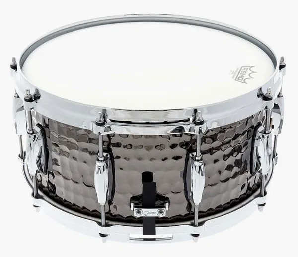 Gretsch Drums 14"x6,5" Black Hammered Snare detail 2