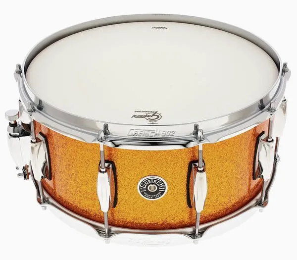 Gretsch Drums 14"x6,5" Snare Brooklyn Gold detail 2