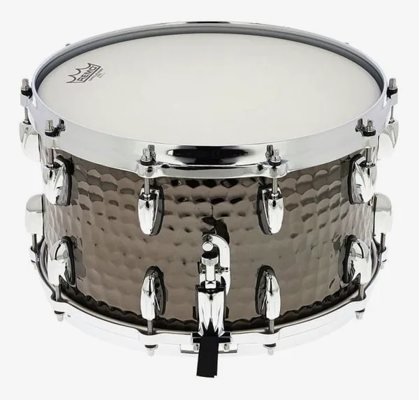Gretsch Drums 14"x8" Black Hammered Snare detail 5