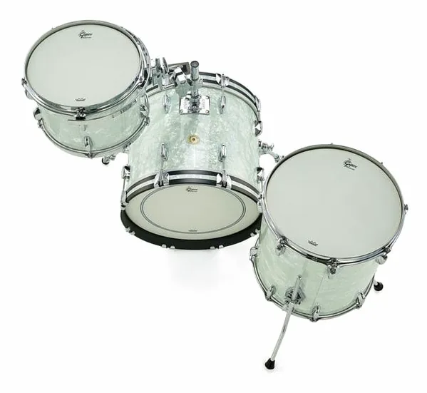 Gretsch Drums Broadkaster 60's Jazz M. Pearl detail 5