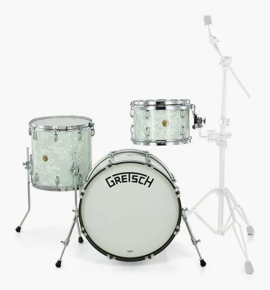 Gretsch Drums Broadkaster 60's Marine Pearl detail 2