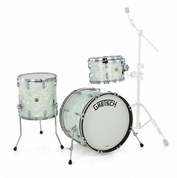 Gretsch Drums Broadkaster 60's Marine Pearl detail 3