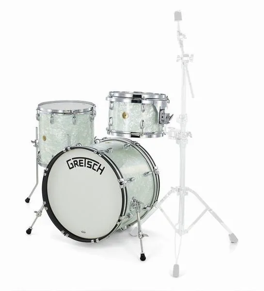 Gretsch Drums Broadkaster 60's Marine Pearl vooraanzicht