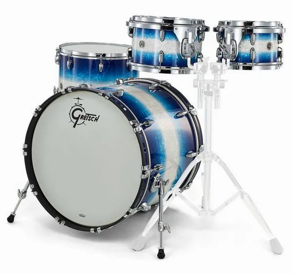 Gretsch Drums Brooklyn Standard Set Blue vooraanzicht