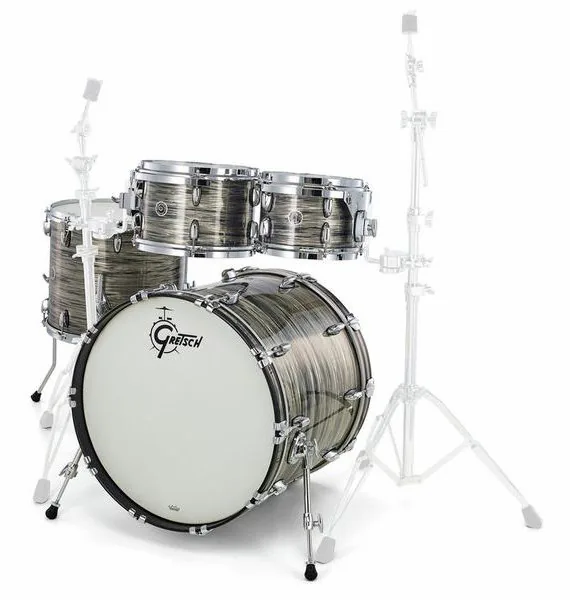 Gretsch Drums Brooklyn Standard Set Grey vooraanzicht