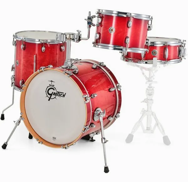 Gretsch Drums Catalina Club Jazz Crimson Bst vooraanzicht