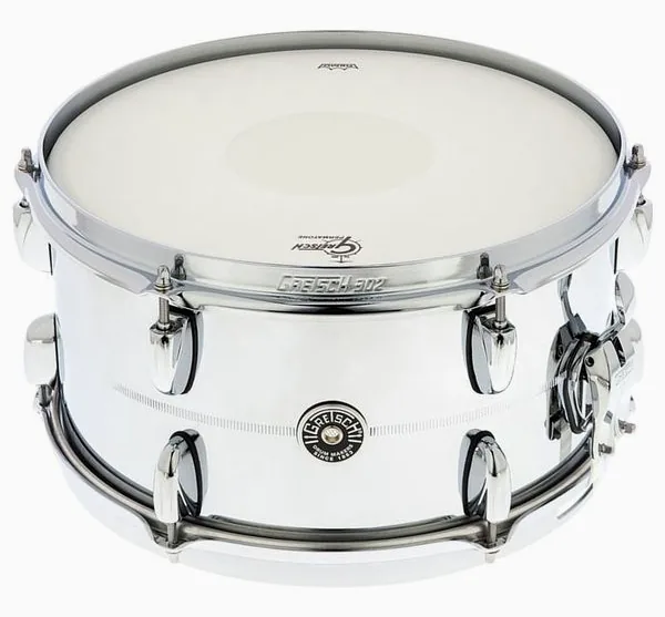 Gretsch Drums 13"x07" Brooklyn Chrome/Steel detail 2