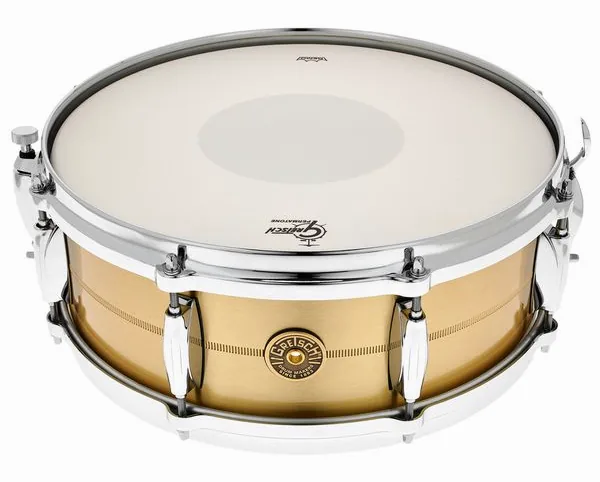 Gretsch Drums 14"x05" Bell Brass Snare vooraanzicht