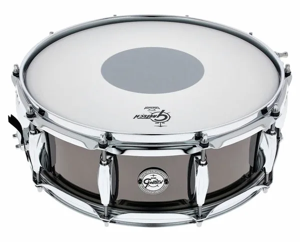 Gretsch Drums 14"x5" Black Nickel over Steel detail 2