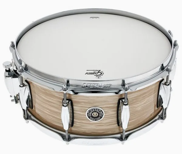Gretsch Drums 14"x5,5" Snare Brooklyn Cream detail 2