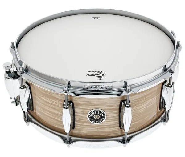Gretsch Drums 14"x5,5" Snare Brooklyn Cream vooraanzicht