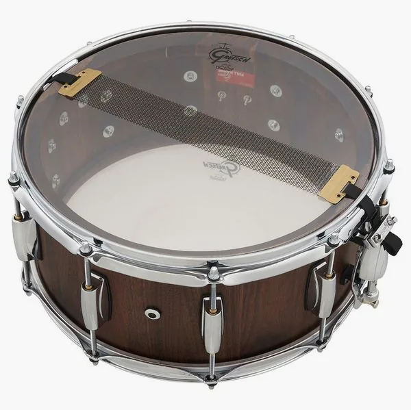 Gretsch Drums 14"x6.5" Full Range Walnut SD detail 2