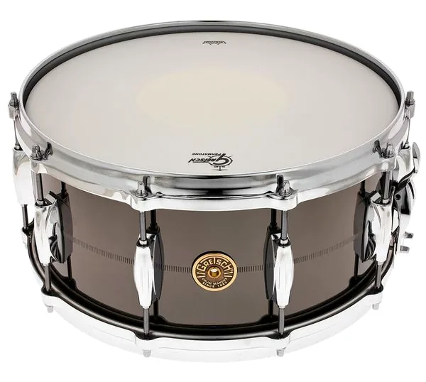 Gretsch Drums 14"x6,5" Solid Steel Snare vooraanzicht