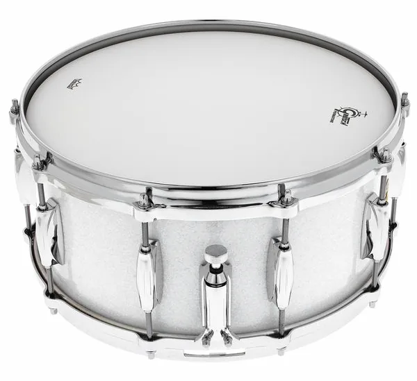 Gretsch Drums 14"x6,5" US Custom White Snare detail 2