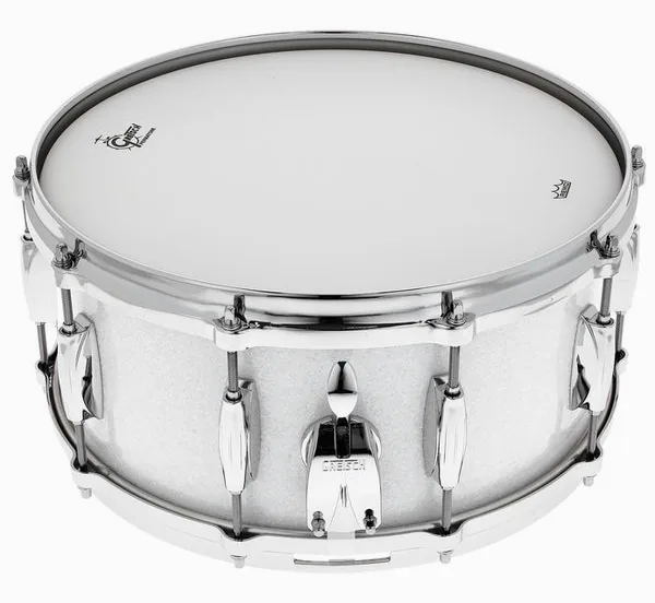 Gretsch Drums 14"x6,5" US Custom White Snare detail 3