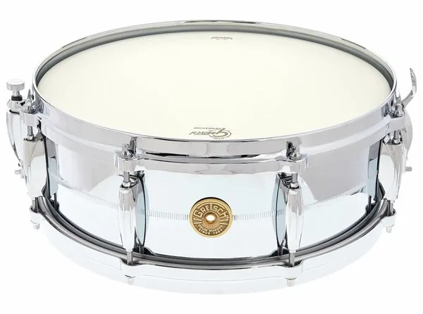 Gretsch Drums 14"x05" Snare Chrome o. Brass vooraanzicht